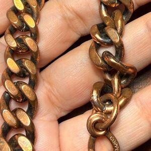 Chunky Copper  Bracelet